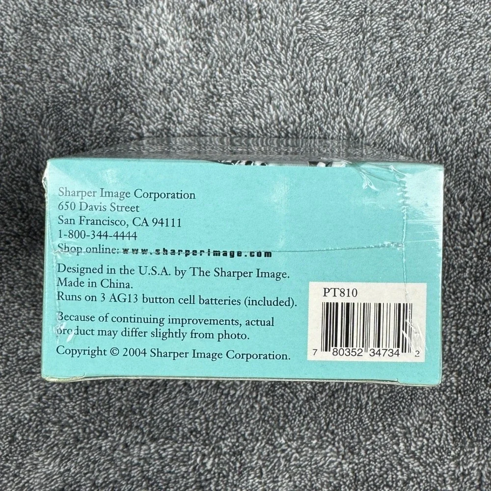 Sharper Image Talking Pictures Photo Frame Chrome 2x3‎ Recordable Message PT810